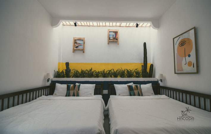 Phòng 2 giường lớn - Hacoda Homestay Côn Đảo
